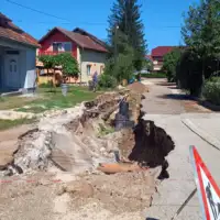 Nedovršeni  radovi u Allagića polju