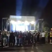 Darka Lazića Tuzla  Zbog dojave o bombi prekinut koncert foto CH