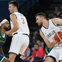 meč Srbija - Australija 1 OI pariz Izvor: Kurir/Dado Đilas