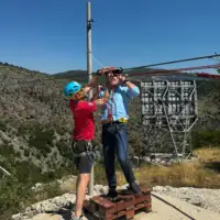 Dragan Covic zip line