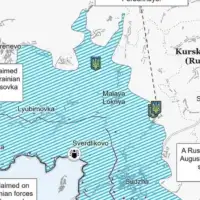 Rusija Kursk Rat u Ukrjaini