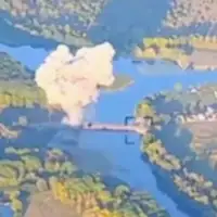 Ukrajina Kursk unistili jos jedan vazan most u rusiji