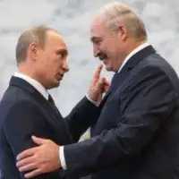 Aleksnadar Lukašenko i Vladimir Putin