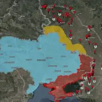 karta sa stotinama ruskih ciljeva koje bi mogli gađati Ukrajinci