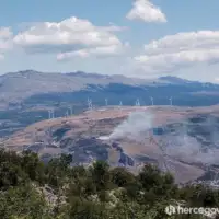 Pozar na fortici