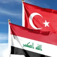 Turska i Irak zastave