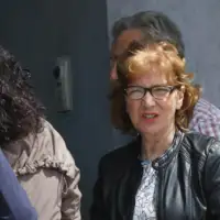 Azra Miletić ispred Suda BiH. BIRN BiH