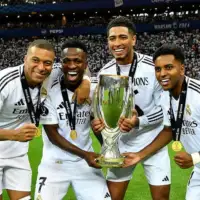 Jude Bellingham  Vinicius Junior Kylian Mbappé