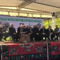 Muftija Fazlović u Bijelom Polju/ MINA