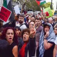 Protest podrska palestini