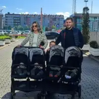Cetvorke djeca porodica fena