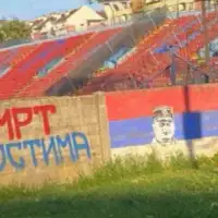 Sramotni grafiti na Gradskom stadionu u Banjoj Luci: Lik Ratka Mladića i sraman natpis