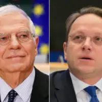 Josep Borrell i Oliver Varhelyi