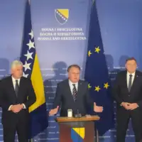 Nermin Niksic Dragan Covic Milorad Dodik