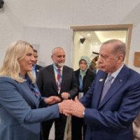 Zeljka Cvijanovic recep Tayip Erdogan