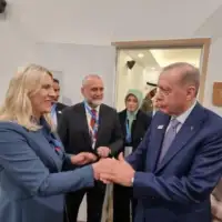 Zeljka Cvijanovic recep Tayip Erdogan