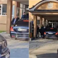 Ratni zlocinac Fikret Abdic napustio zgradu Opcine Velika Kladusa