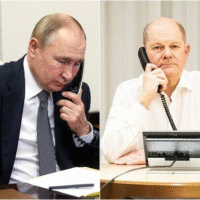 Vladimir Putin Olaf Scholz