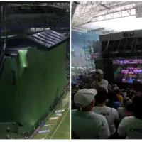 Brazil Botafogo Palmeiras Bina je zaklanjala pogled cijeloj tribini