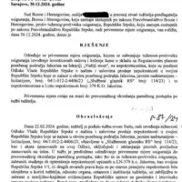 RS zabranjeno izvodenje investicionih radova i krcenje sume na Jahorini