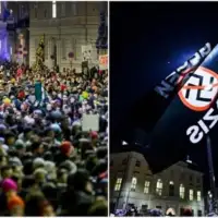 Veliki protesti u Bec protiv krajnje desnu etto