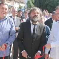Emir Kusturica Aleksandar Vučić Milorad Dodik