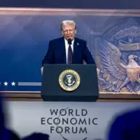 Donal Trump Davos 2025