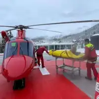 helikopter Austrijska skijasica dozivjela stravican pad na utrci spusta X