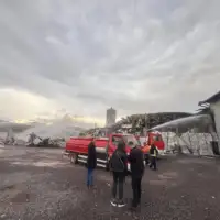 Pozar u preduzecu Saga materijalna steta velika