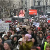 Protest beograd studenti 1