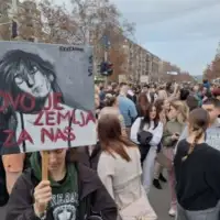 Protesti Srbija studenti 1