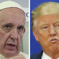 Donald Trump papa franjo