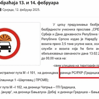 Sporno saopcenje MUP RS