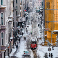 Snijeg u Istanbul
