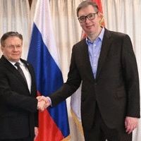 Aleksandar Vučić i Aleksej Lihačev/ Instagram