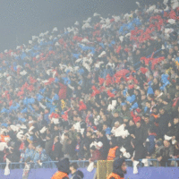 Borac Olimpija navijači foto UEFA