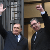 Aleksandar Vucic Milorad Dodik