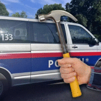 Austrija policija sukob baustela