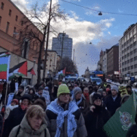 Stockholm palestina protesti
