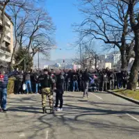 Fk sarajevo korteo navijaci