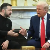 Volodimir Zelenski Donald Trump svada foto X