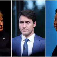 Xi Jinping donald trump Justin Trudeau foto cbc
