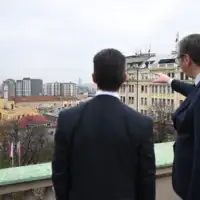 Aleksandar Vucic Donald Trump Jr