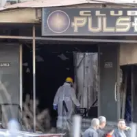 Sjeverna Makedonija pozar diskoteka