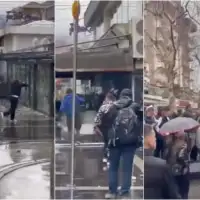 Makedonija Devastiran kafic vlasnika nocnog kluba i zgrada opcine