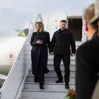 Zelenski i olena/ x.com