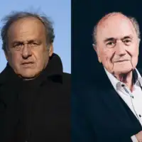 Sepp Blatter Michel Platini