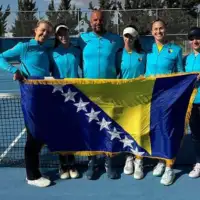 Tea Kovačević Teniserke BiH sa selektorom (