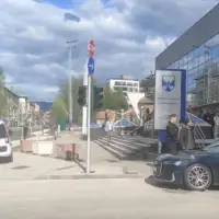 Tucnjava grbavica kod dvorane Goran Cengic