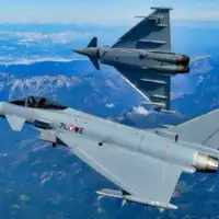 Avion njemacka Eurofighter Typhoon